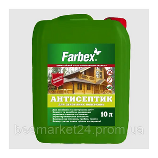 Антисептик д/дерева Farbex 10л 090 фото