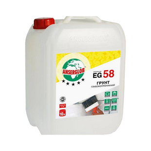 Грунт глибокопроникаючий ANSERGLOB EG 58, 5л 0151 фото
